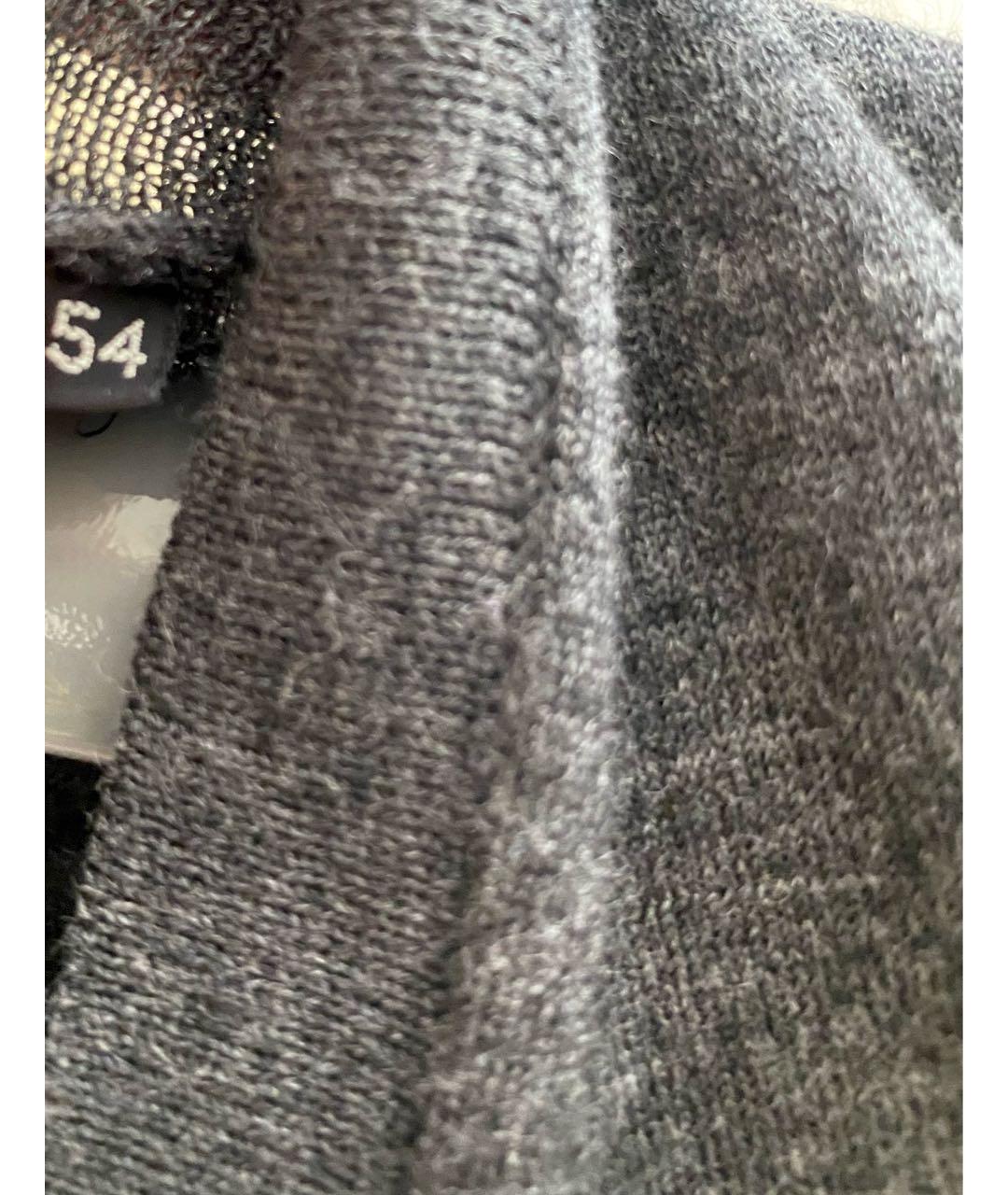 TOM FORD Серый шерстяной джемпер / свитер, фото 4