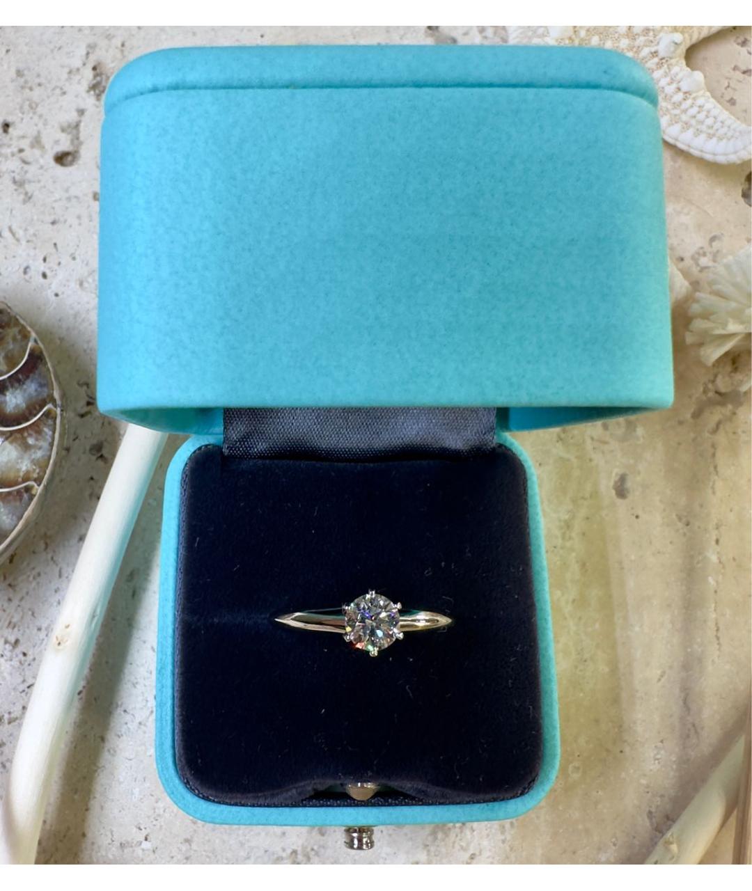 TIFFANY&CO Серебряное платиновое кольцо, фото 3