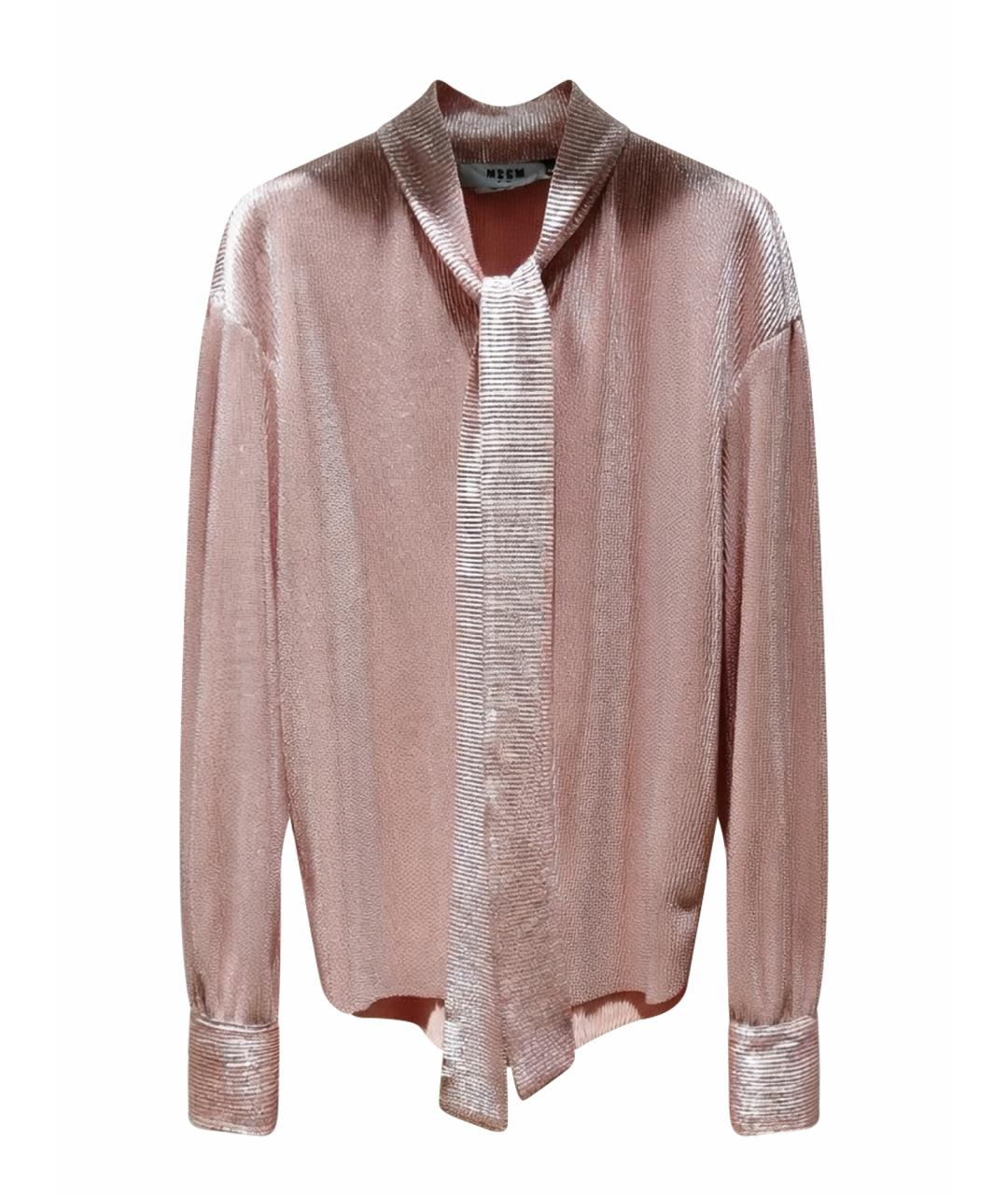 MSGM Розовая блузы, фото 1