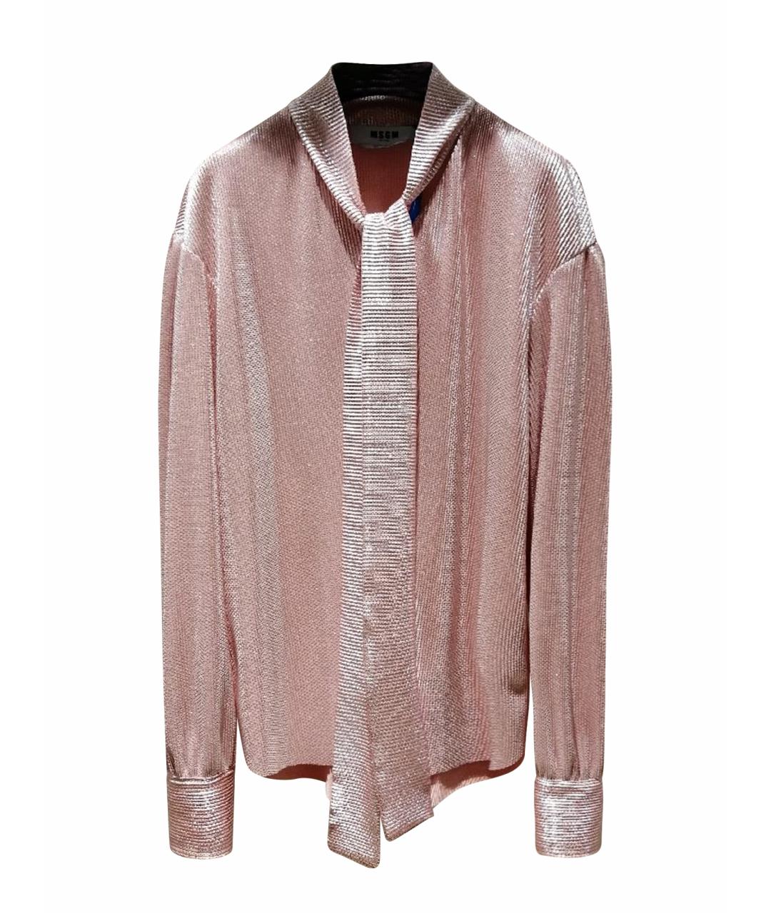 MSGM Розовая блузы, фото 3