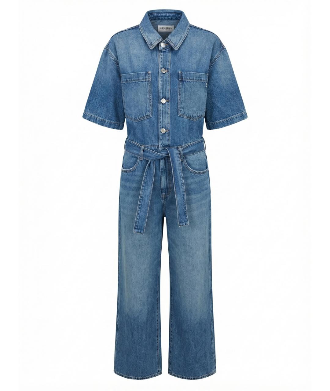 ICON DENIM Хлопковый комбинезон, фото 1