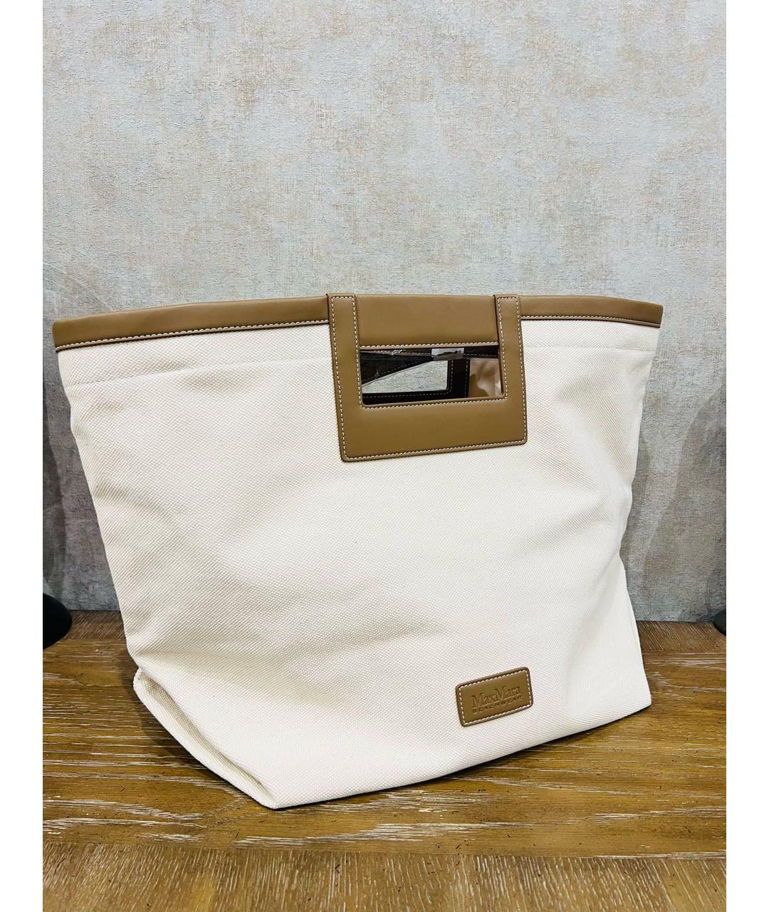 MAX MARA Бежевая сумка тоут, фото 2