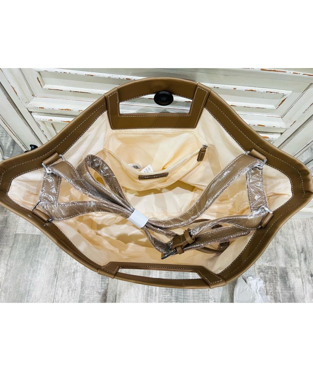 MAX MARA Бежевая сумка тоут, фото 6