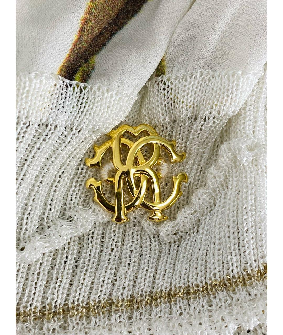 ROBERTO CAVALLI Мульти вискозная майка, фото 4