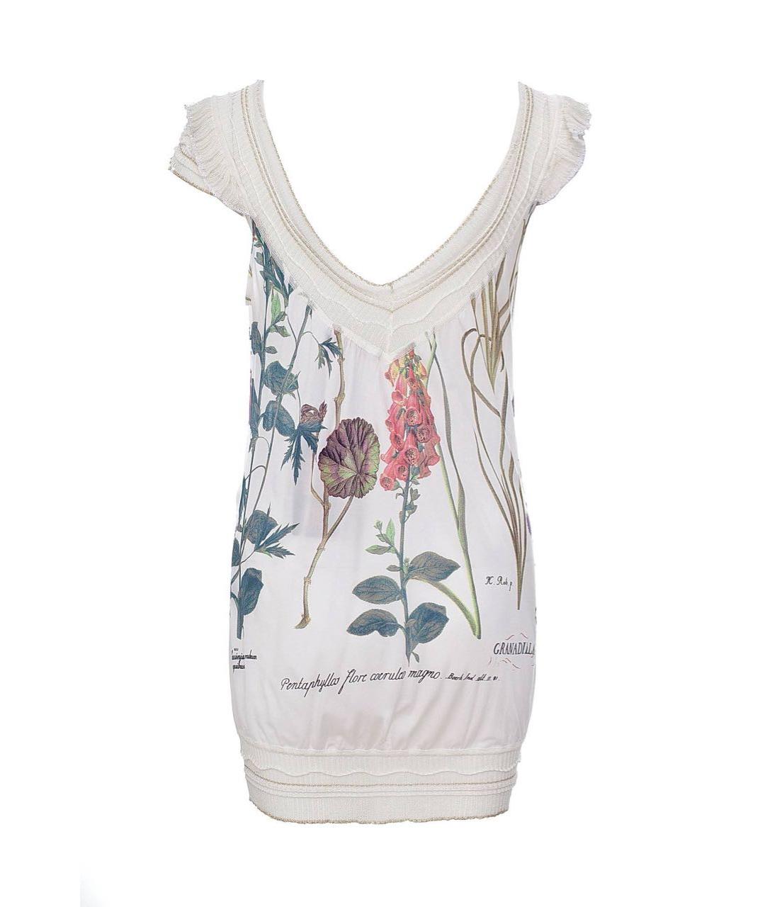 ROBERTO CAVALLI Мульти вискозная майка, фото 2