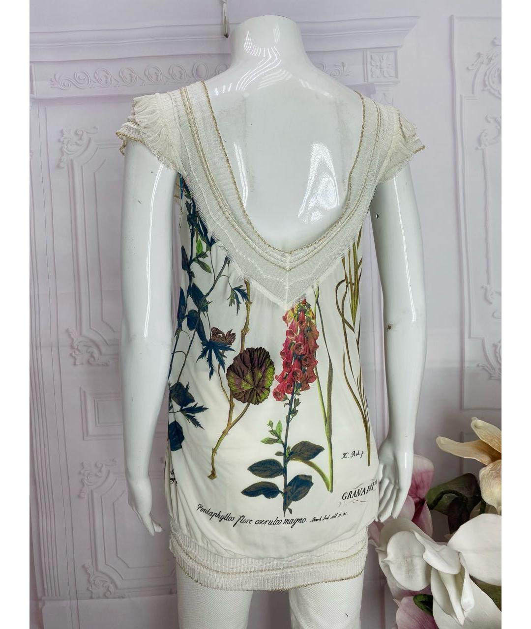 ROBERTO CAVALLI Мульти вискозная майка, фото 7