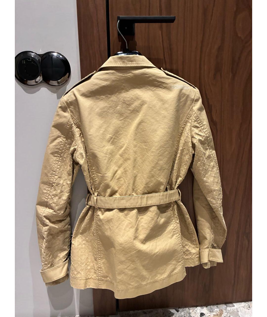 OFF-WHITE Бежевый хлопковый костюм с брюками, фото 2