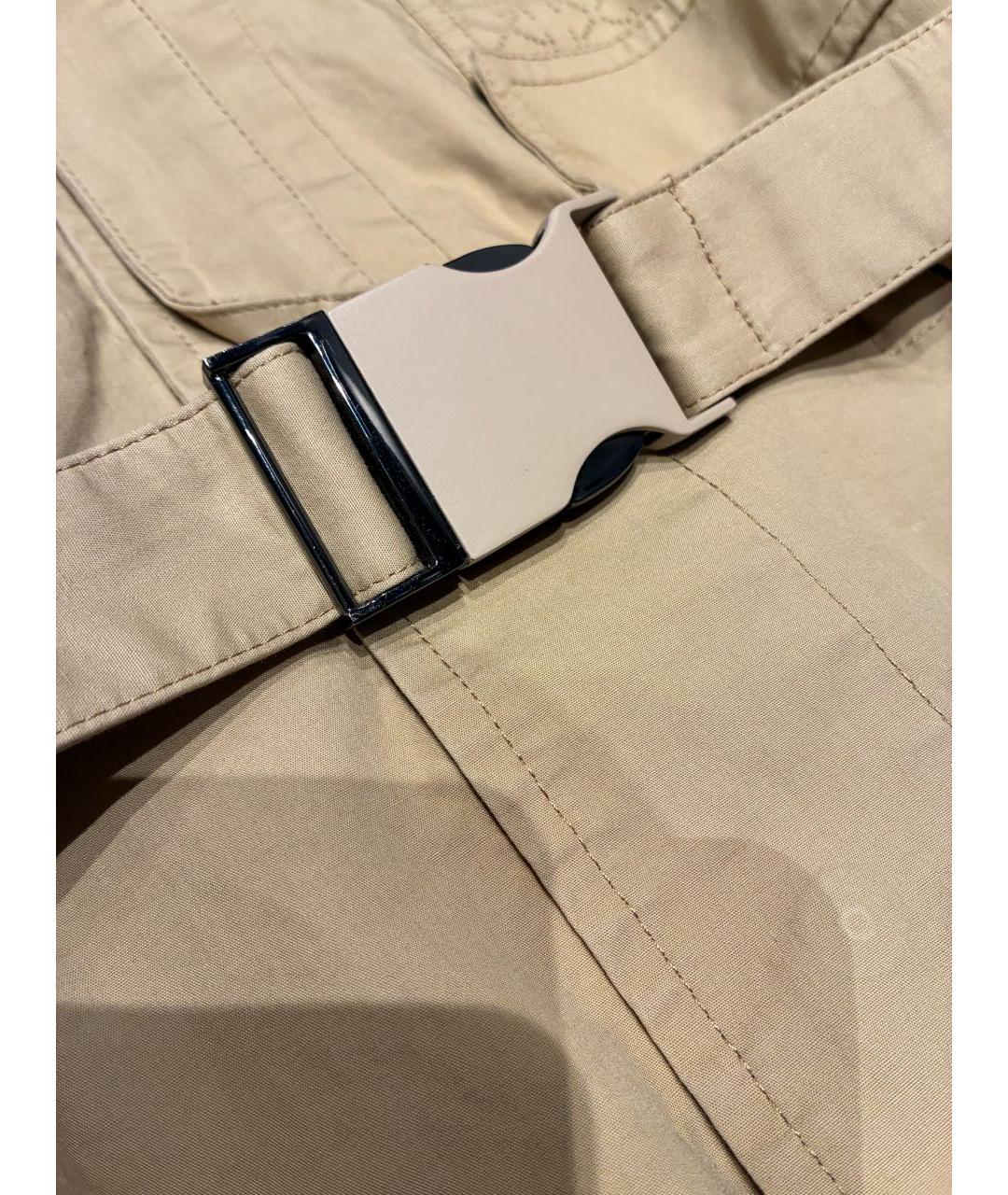 OFF-WHITE Бежевый хлопковый костюм с брюками, фото 7