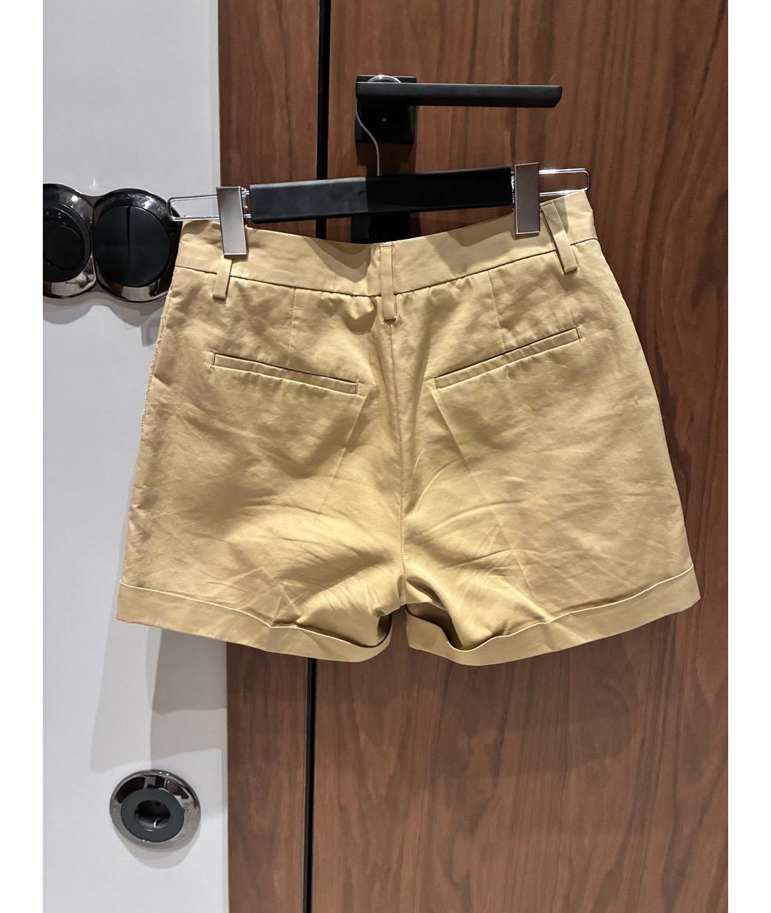 OFF-WHITE Бежевый хлопковый костюм с брюками, фото 4