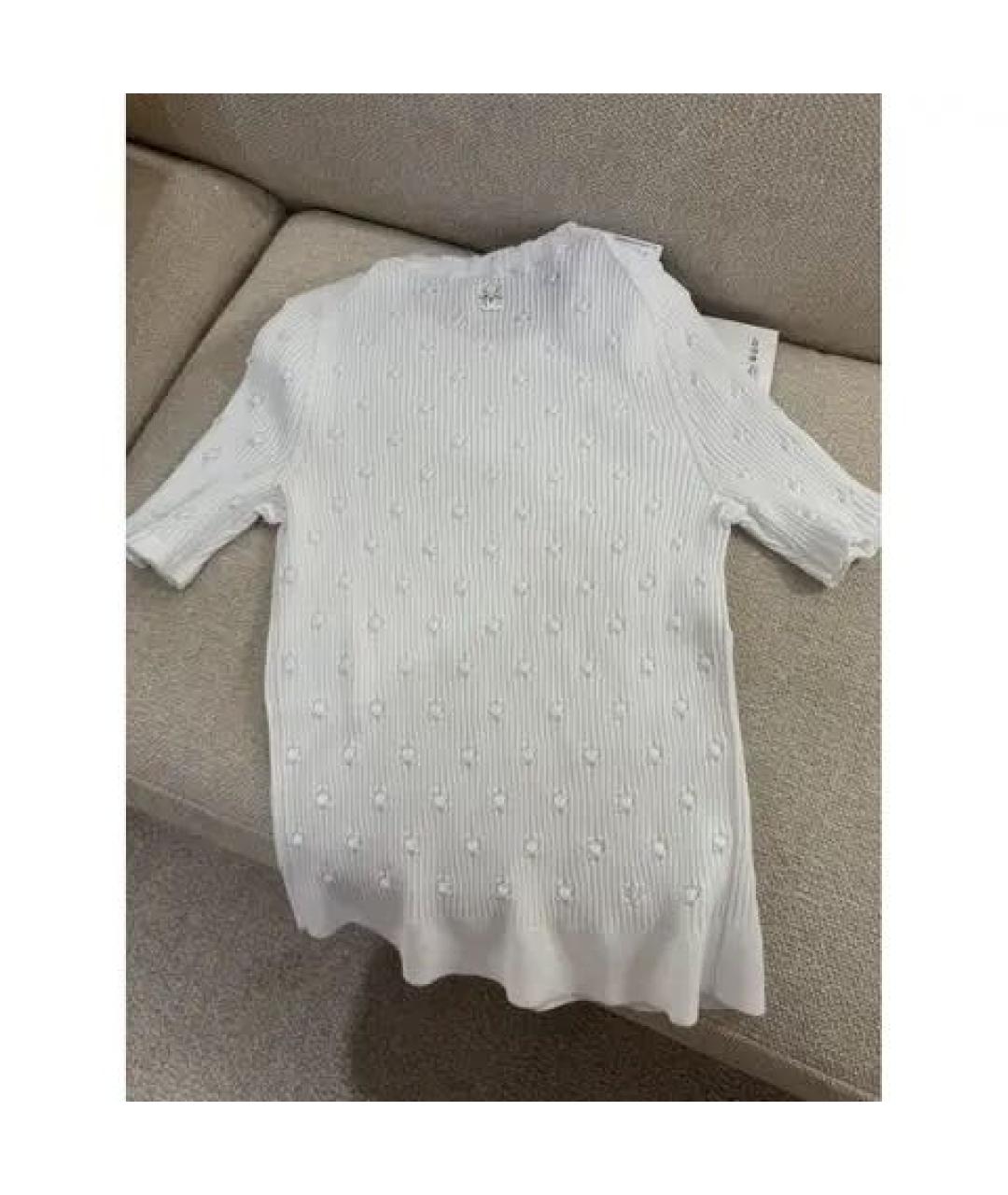 CHANEL Белая футболка, фото 2