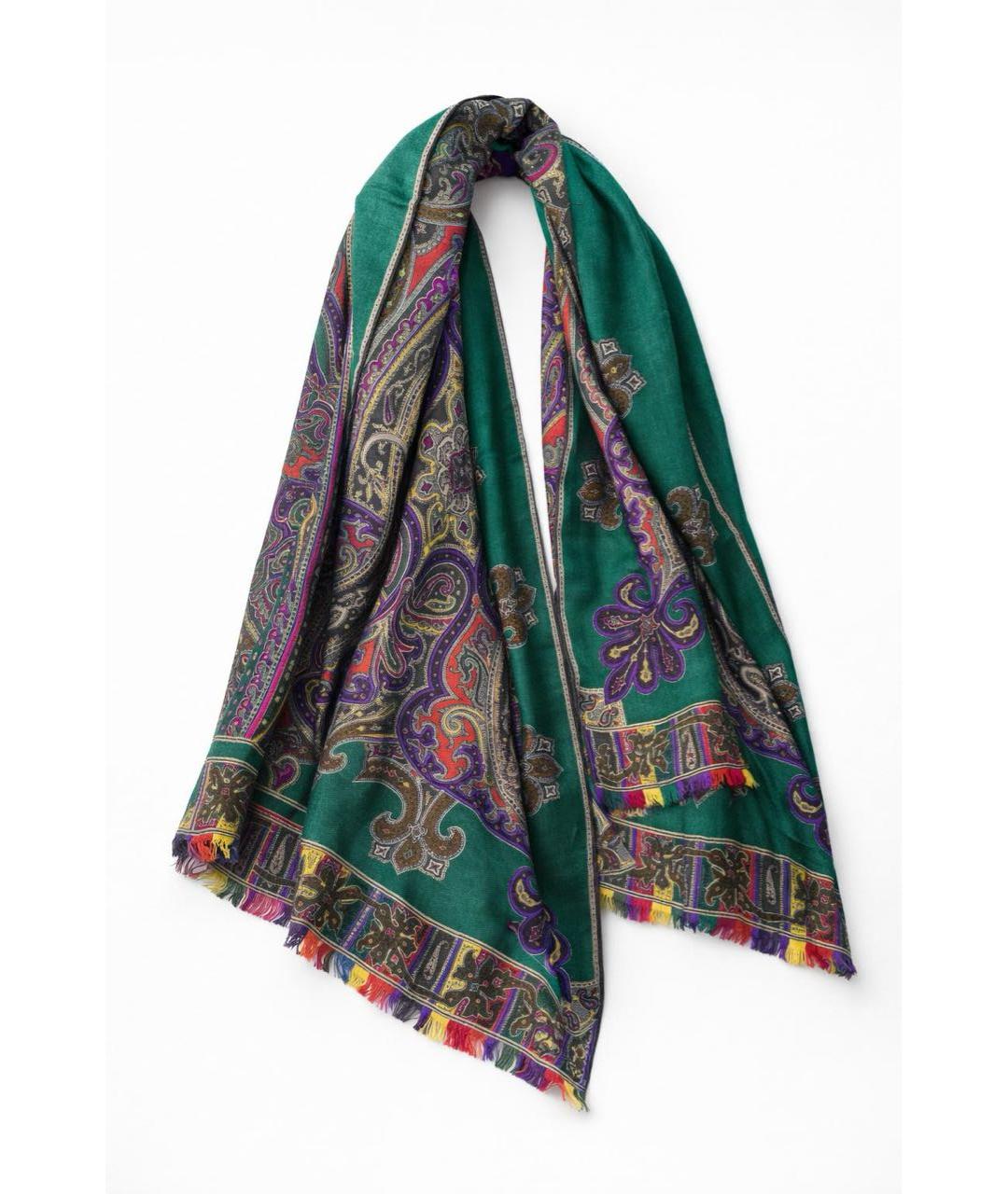 ETRO Мульти шерстяной шарф, фото 6