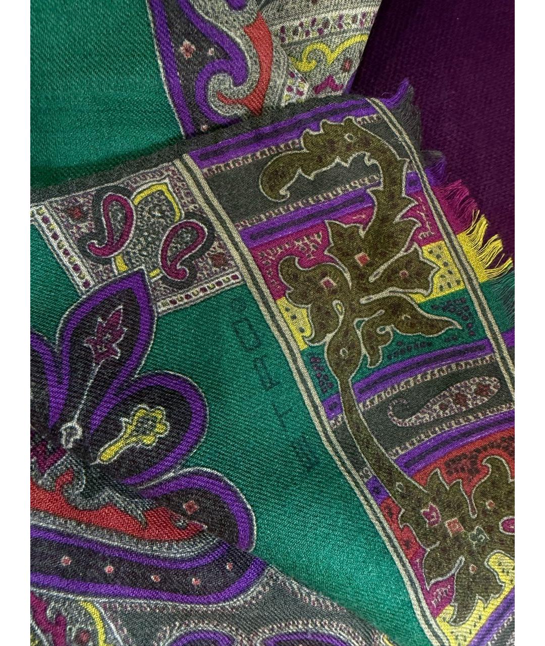 ETRO Мульти шерстяной шарф, фото 3
