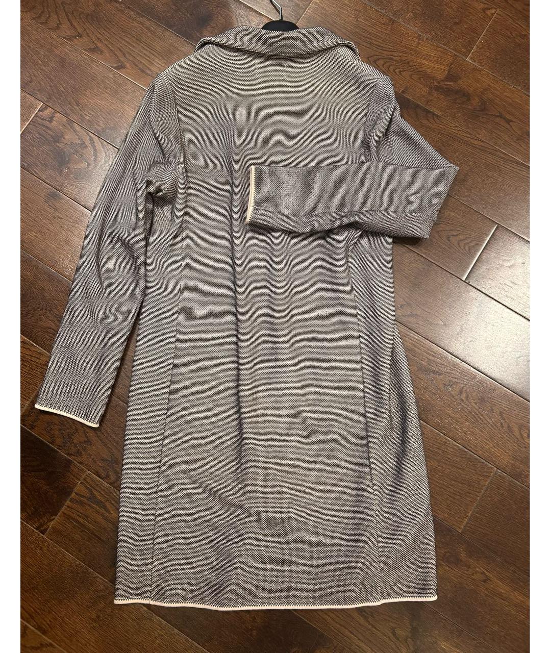 FALCONERI Коричневый хлопковый кардиган, фото 3