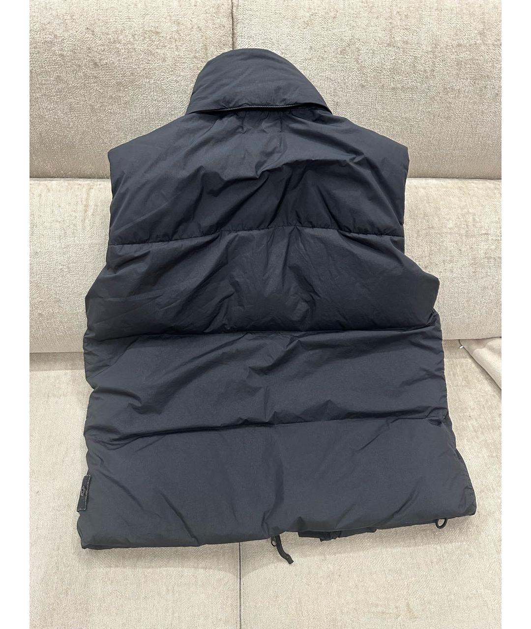 STONE ISLAND Черный жилет, фото 8