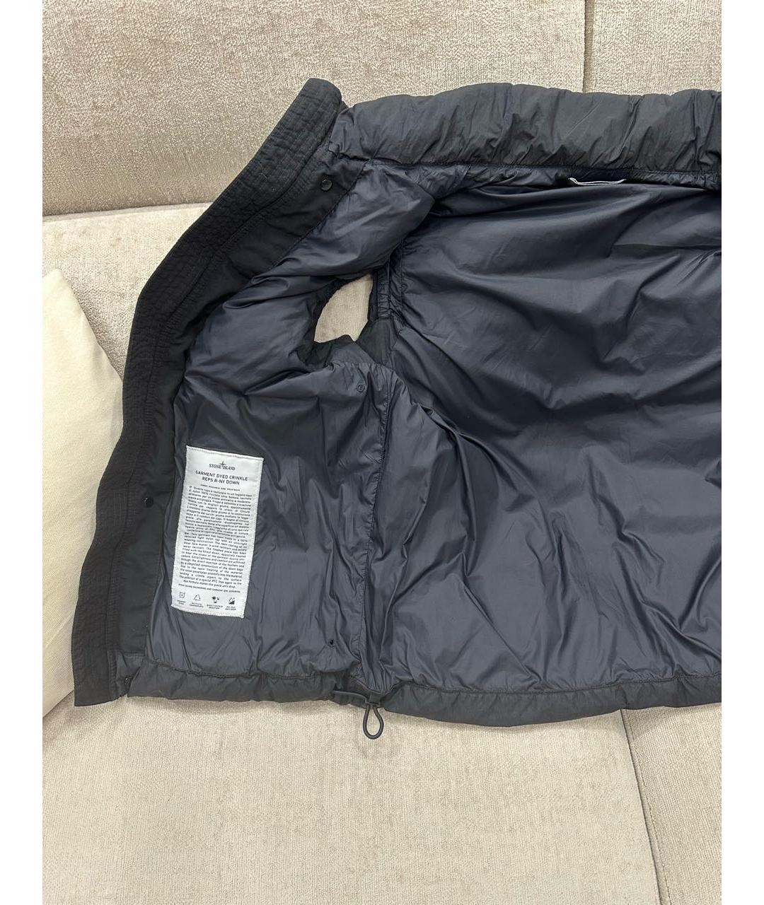 STONE ISLAND Черный жилет, фото 3