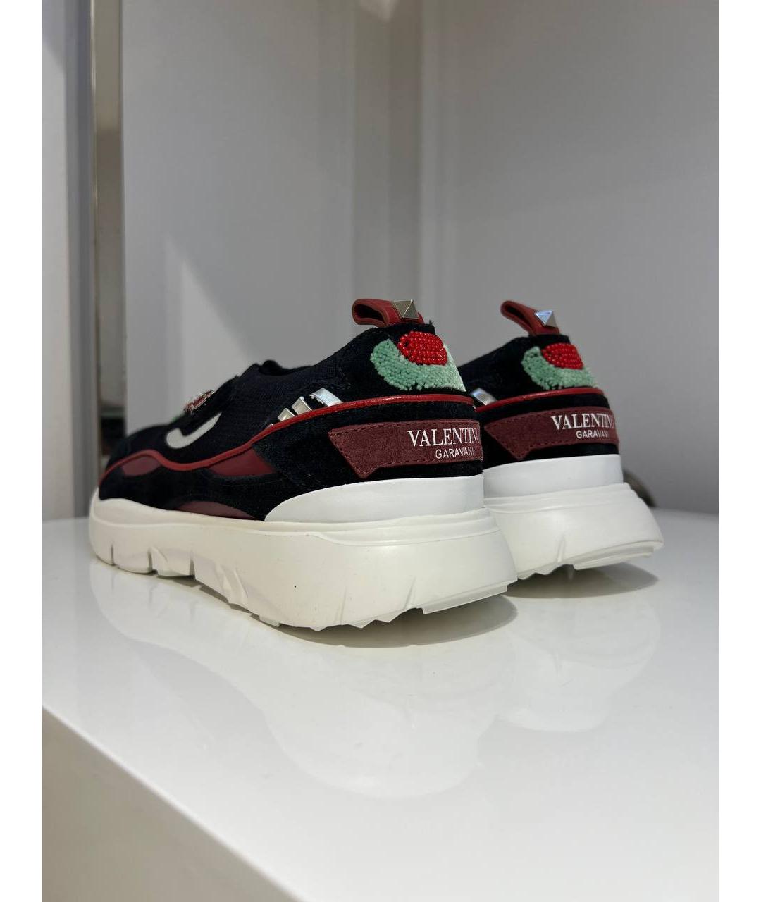 VALENTINO Черные кроссовки, фото 3