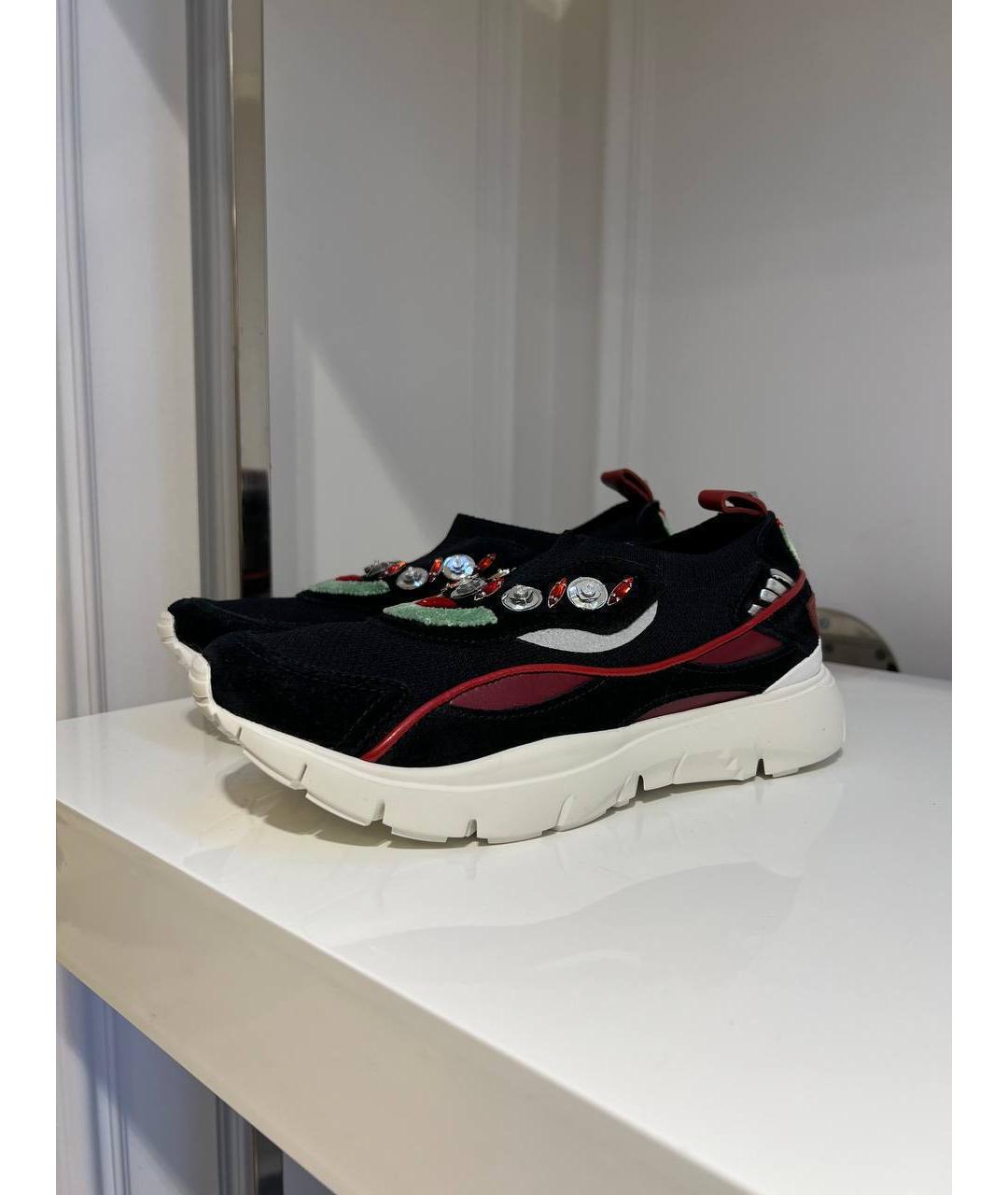 VALENTINO Черные кроссовки, фото 4