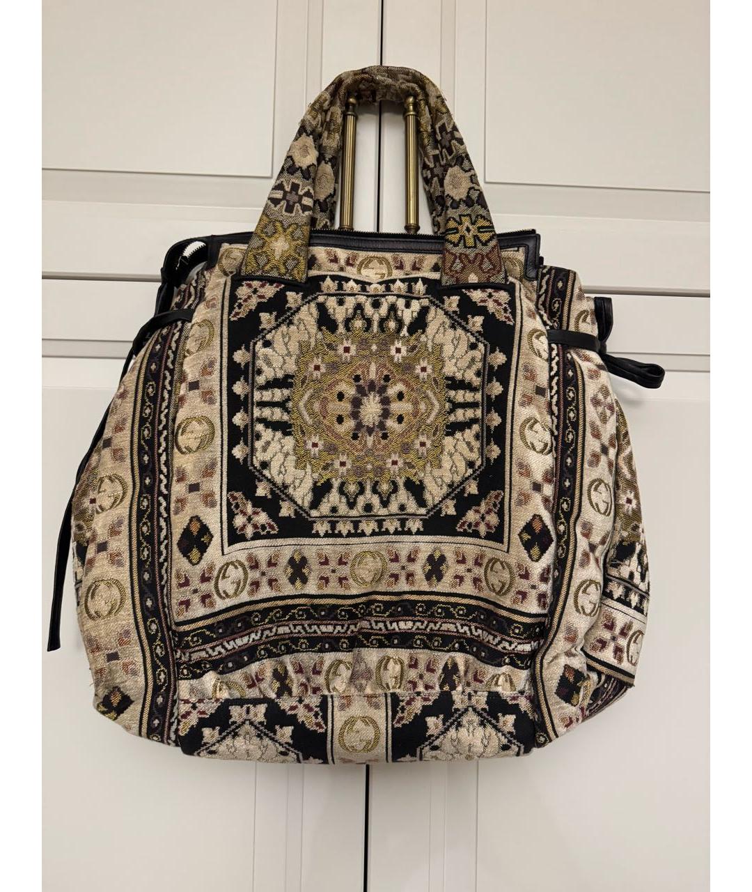 GUCCI Тканевая сумка тоут, фото 2