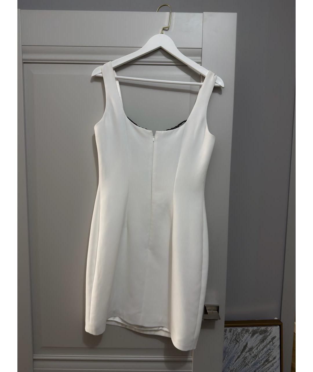 RASARIO Белое полиэстеровое коктейльное платье, фото 3