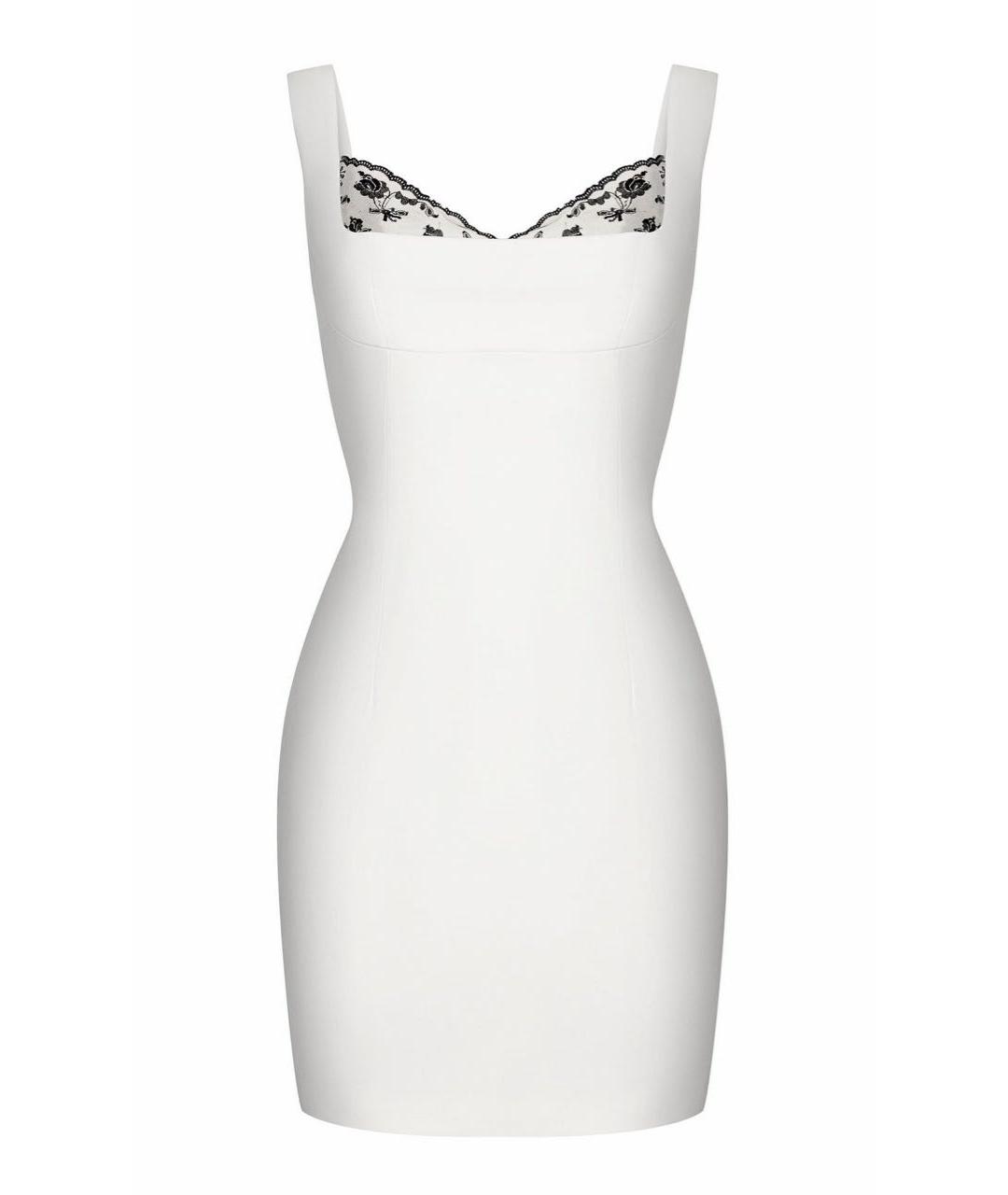 RASARIO Белое полиэстеровое коктейльное платье, фото 6