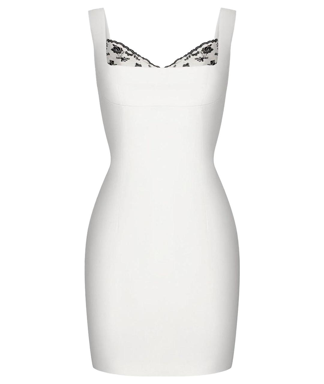 RASARIO Белое полиэстеровое коктейльное платье, фото 1