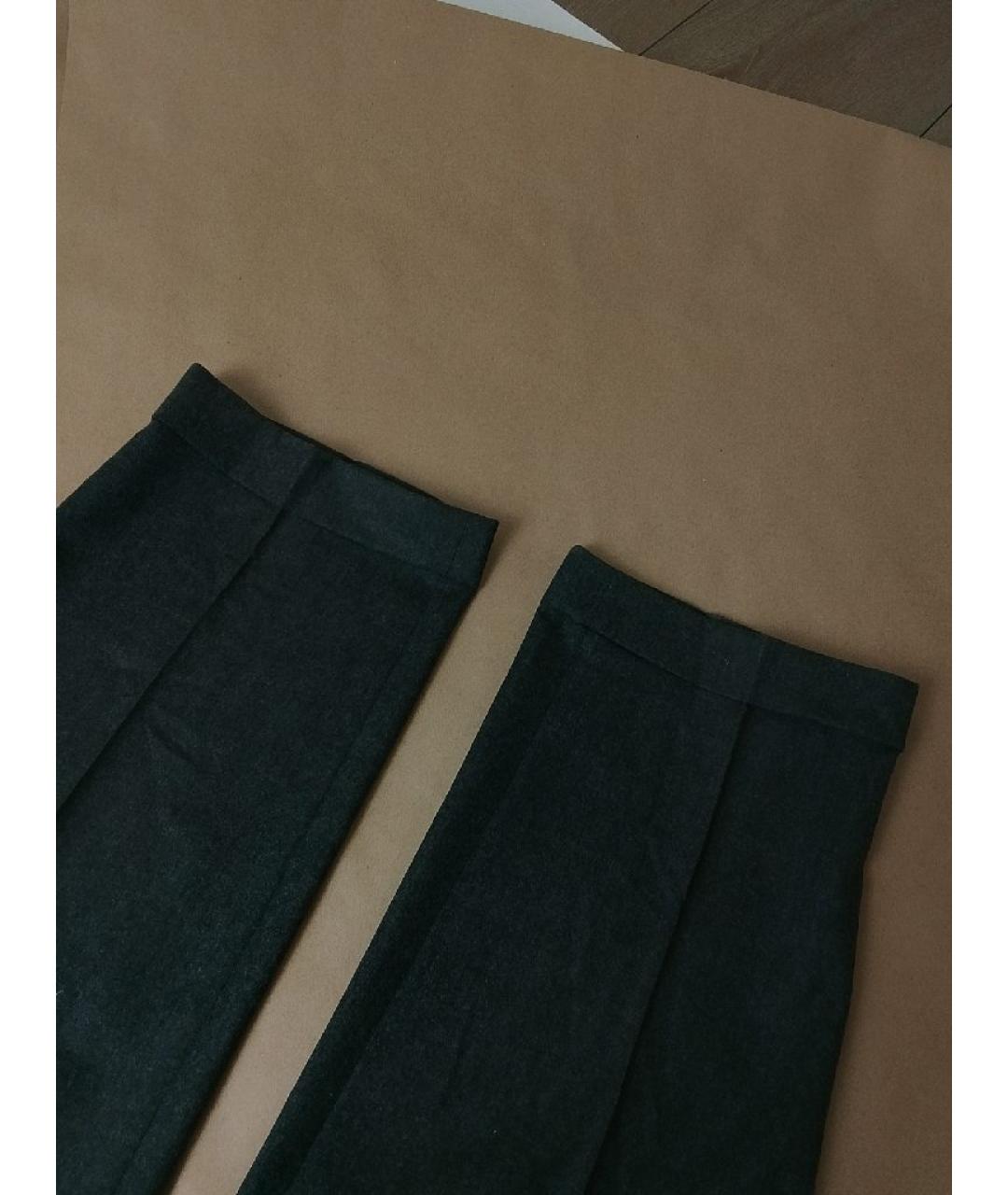 CORNELIANI Серые шерстяные классические брюки, фото 7