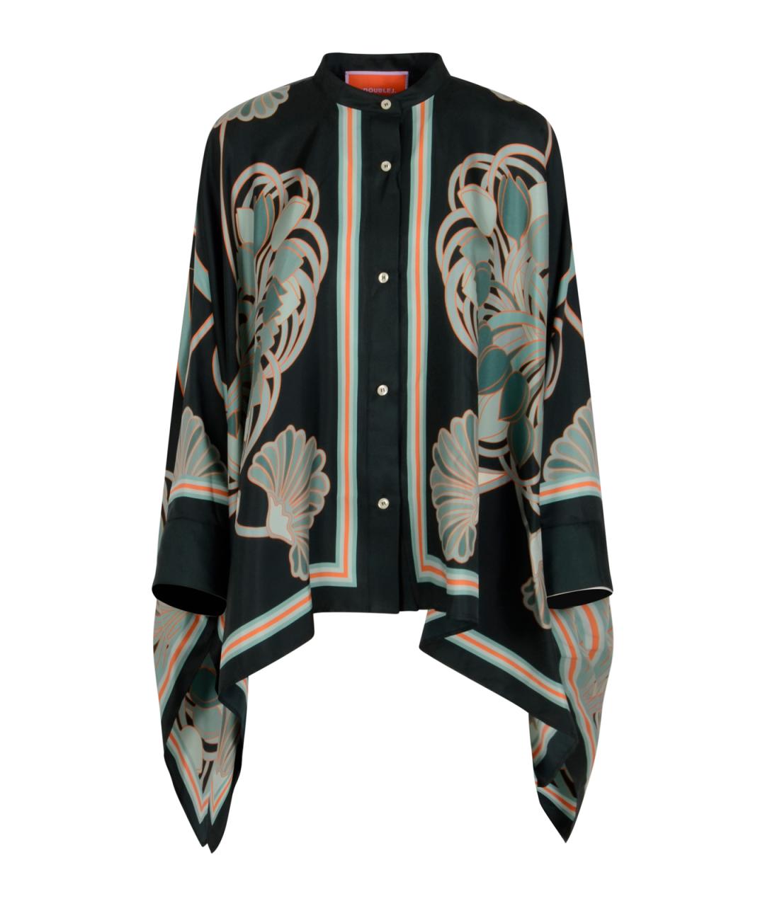 LA DOUBLEJ Мульти шелковая рубашка, фото 1