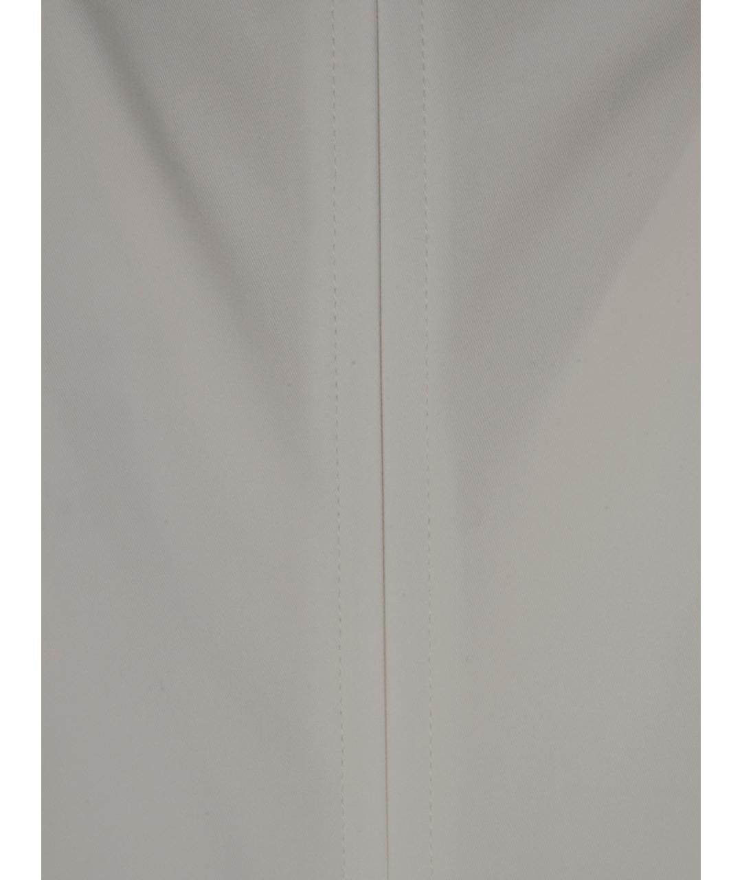 TOTEME Белое хлопковое повседневное платье, фото 3