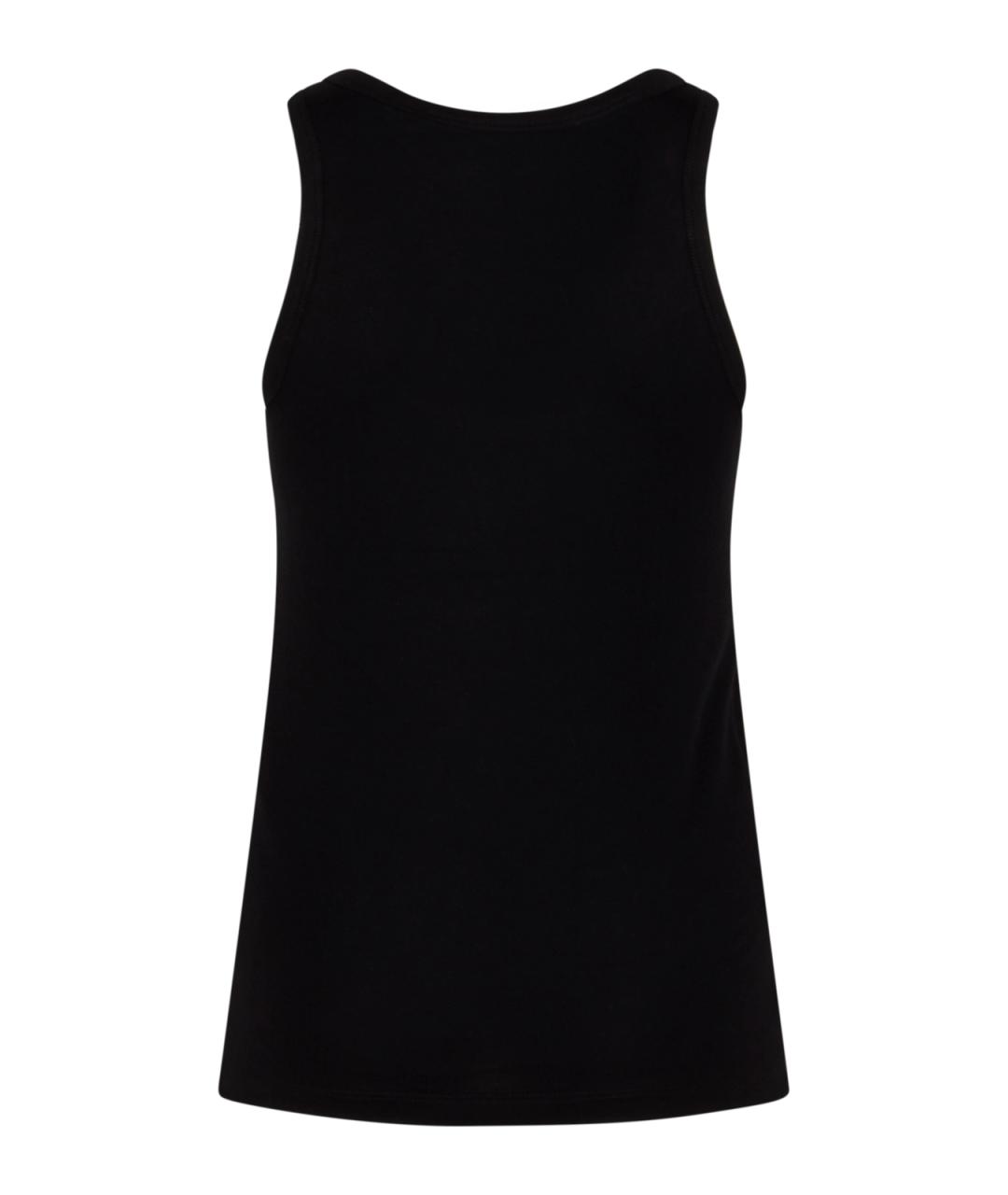 COPERNI Черная хлопковая майка, фото 2