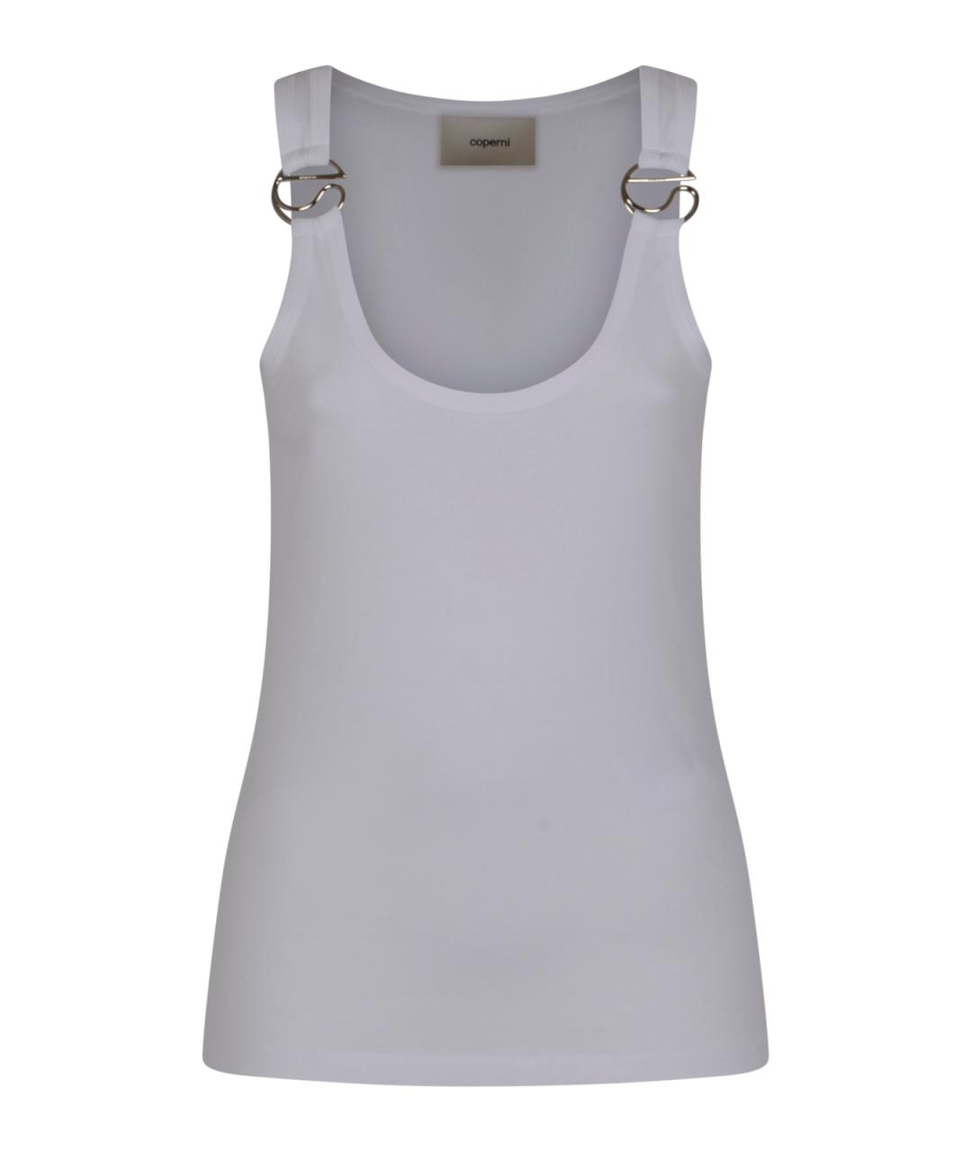 COPERNI Белая хлопковая майка, фото 1