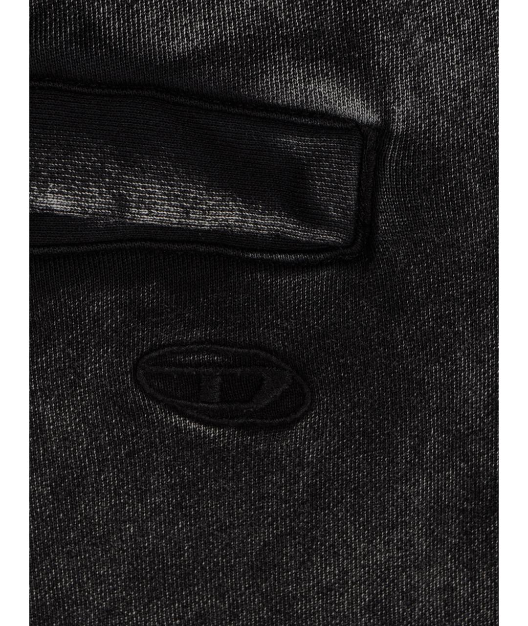 DIESEL Черные хлопковые повседневные брюки, фото 3