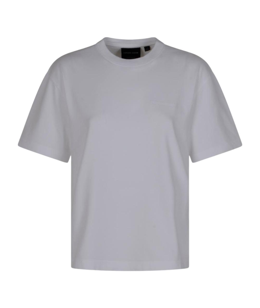 CANADA GOOSE Хлопковая футболка, фото 1