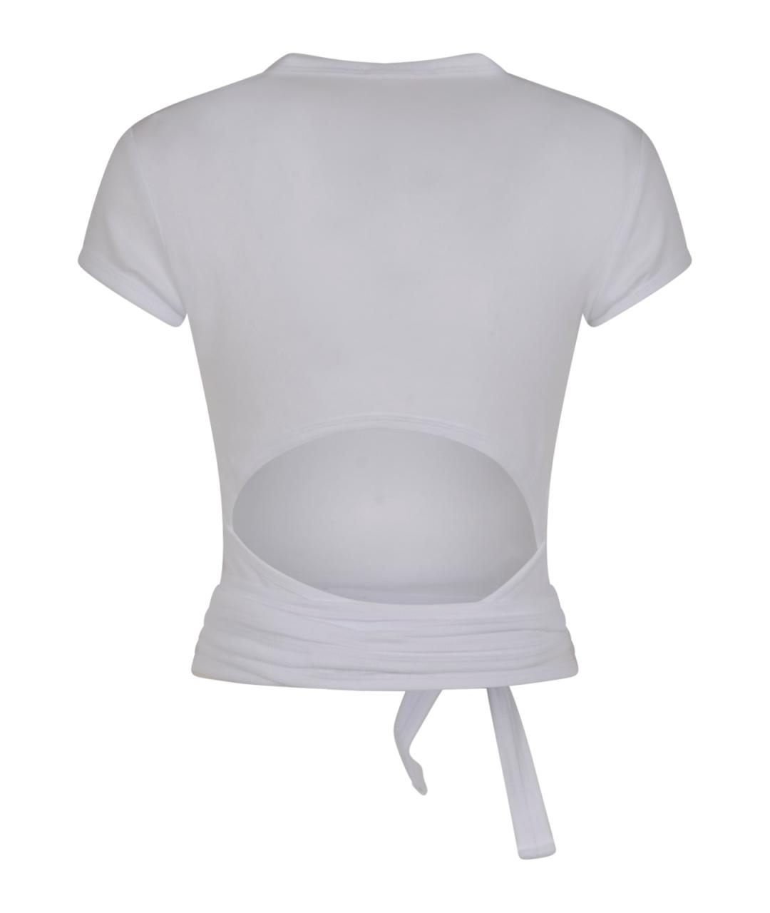 DIESEL Белая хлопковая футболка, фото 2