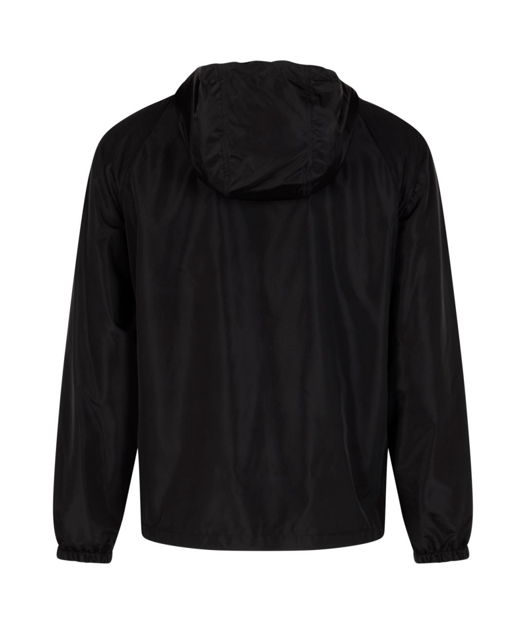 BURBERRY Черная полиамидовая куртка, фото 2