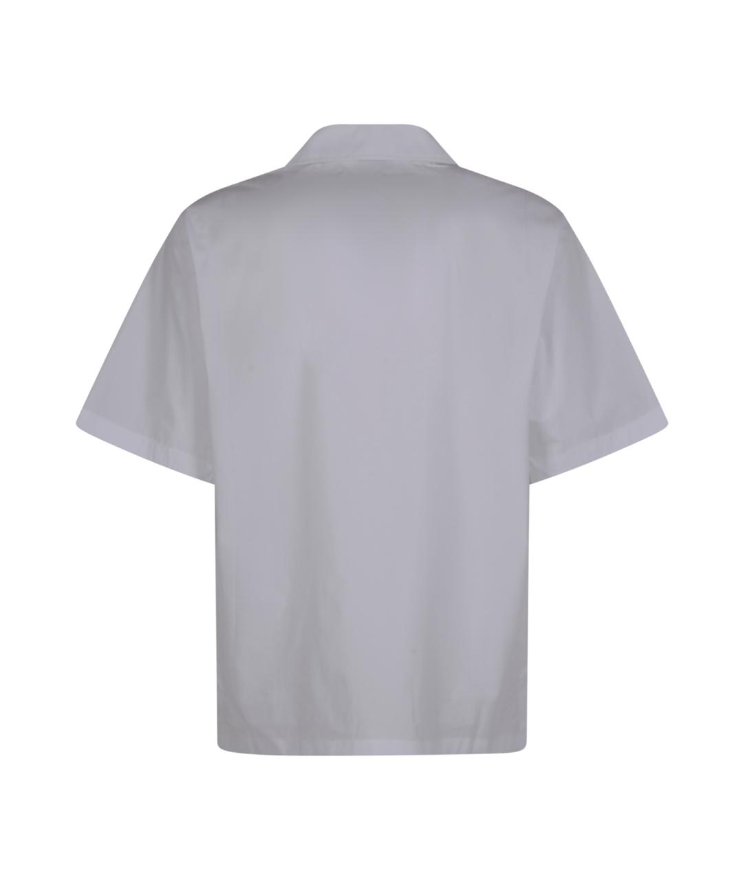 CASABLANCA Белая хлопковая кэжуал рубашка, фото 2