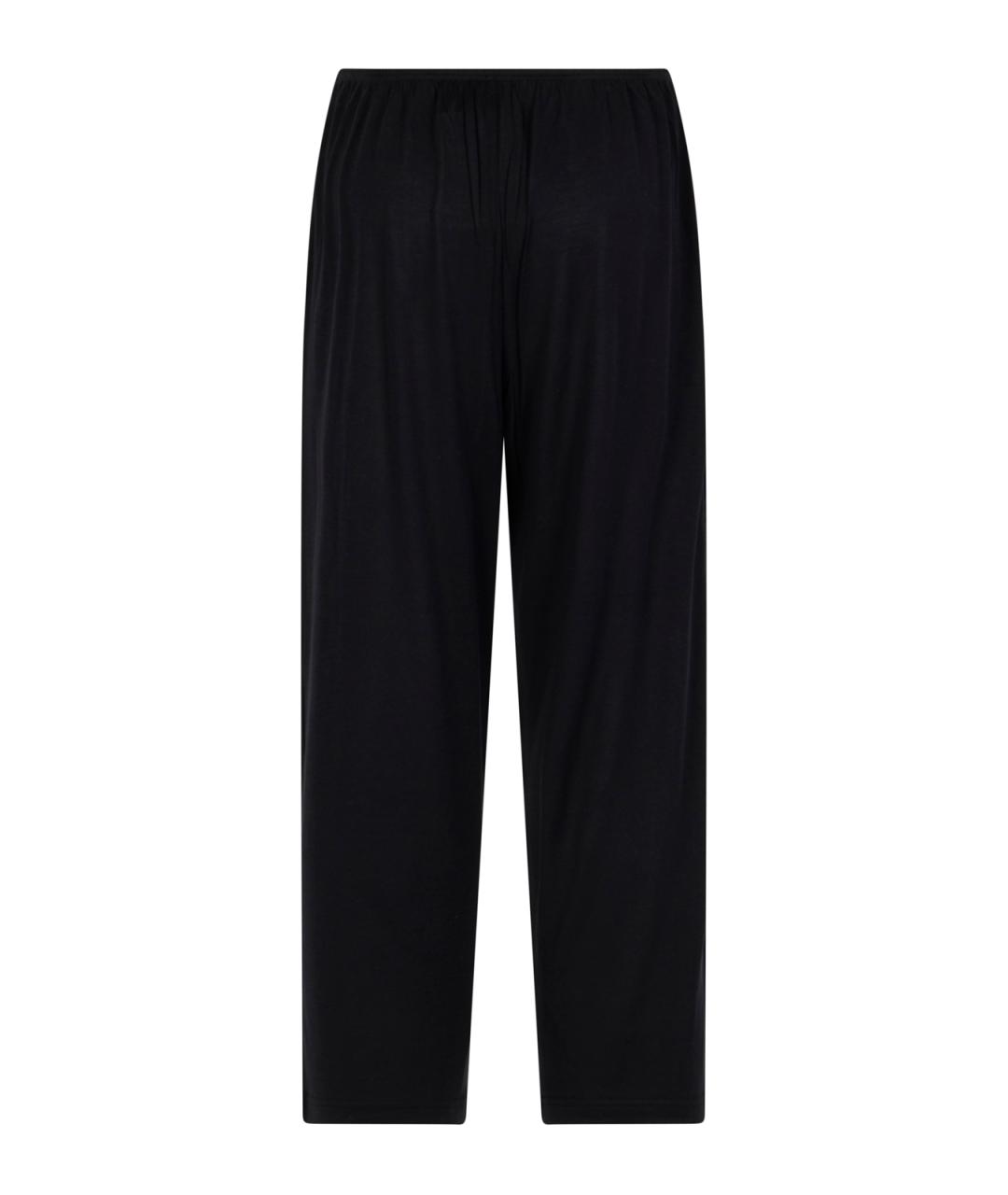 TOTEME Черные хлопковые прямые брюки, фото 2