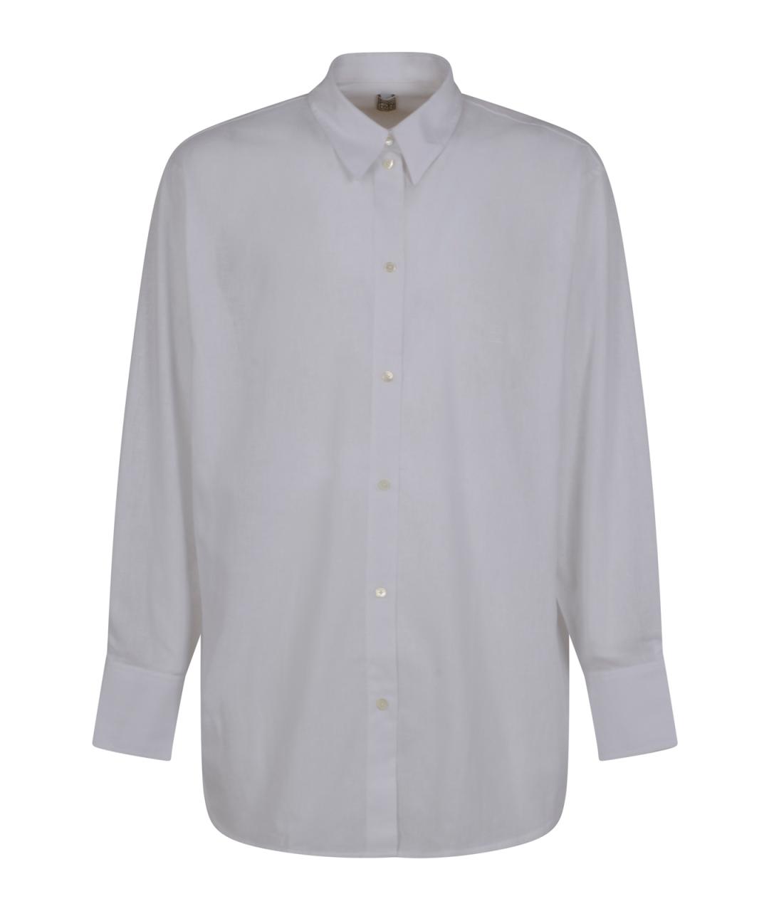 TOTEME Белая хлопковая рубашка, фото 1