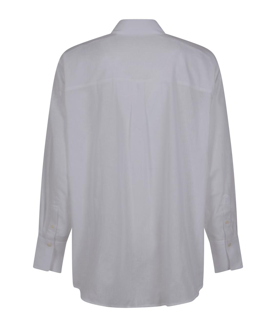 TOTEME Белая хлопковая рубашка, фото 2