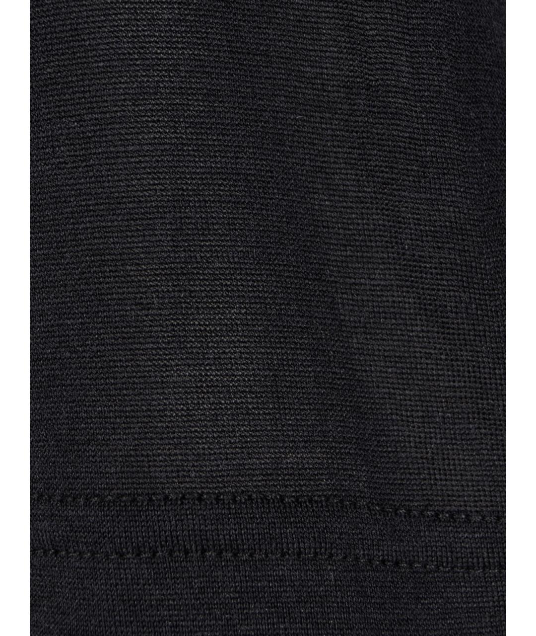 TOTEME Черная хлопковая футболка, фото 3