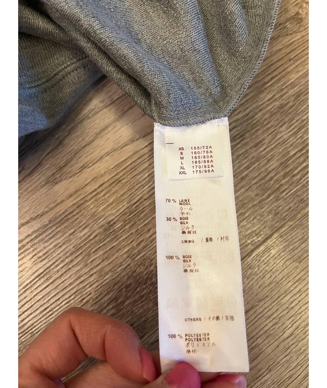 LOUIS VUITTON Серый джемпер / свитер, фото 4