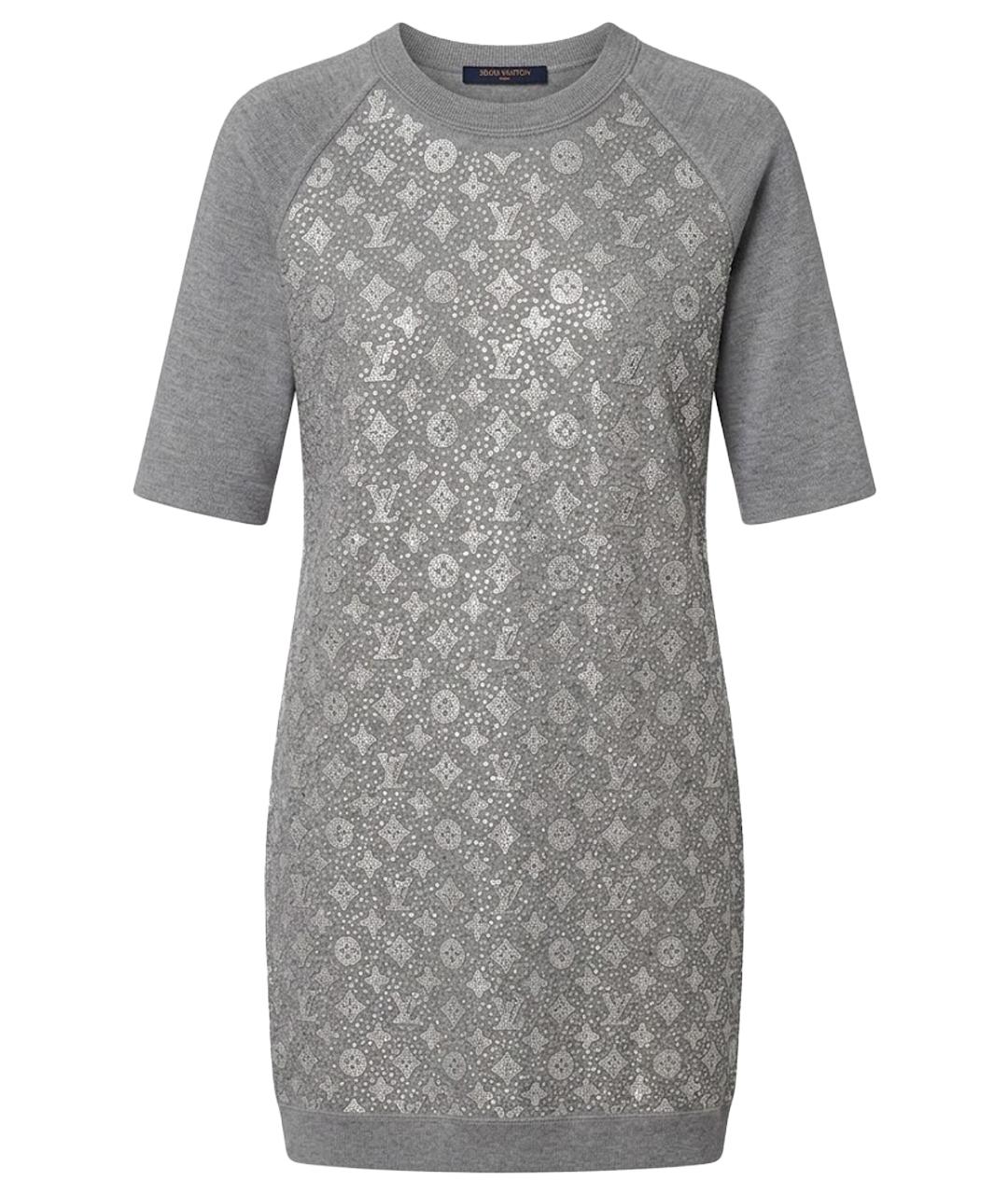 LOUIS VUITTON Серый джемпер / свитер, фото 1