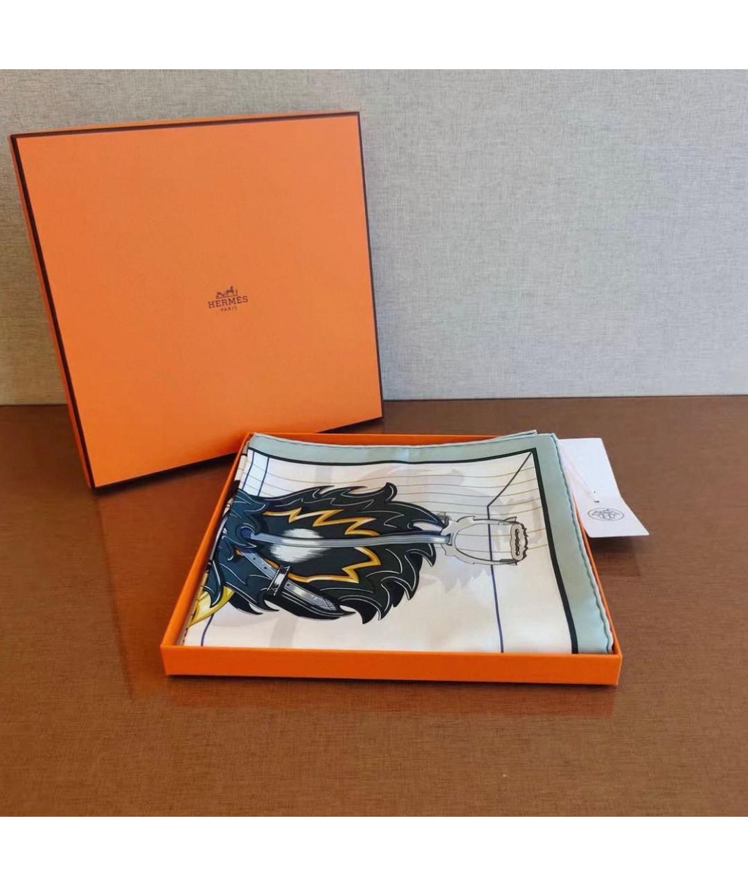 HERMES Шелковый платок, фото 2