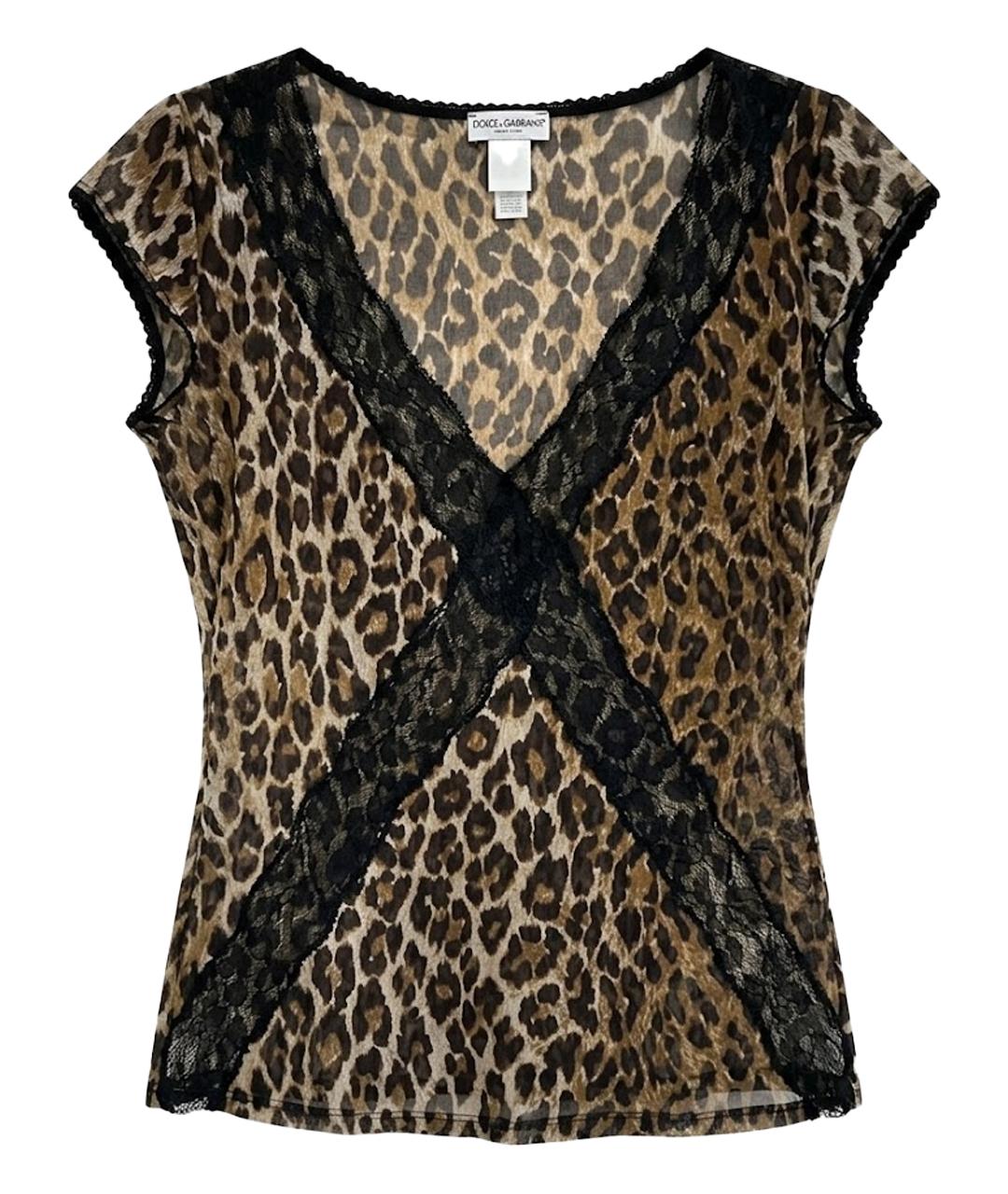 DOLCE&GABBANA Сетчатая майка, фото 1