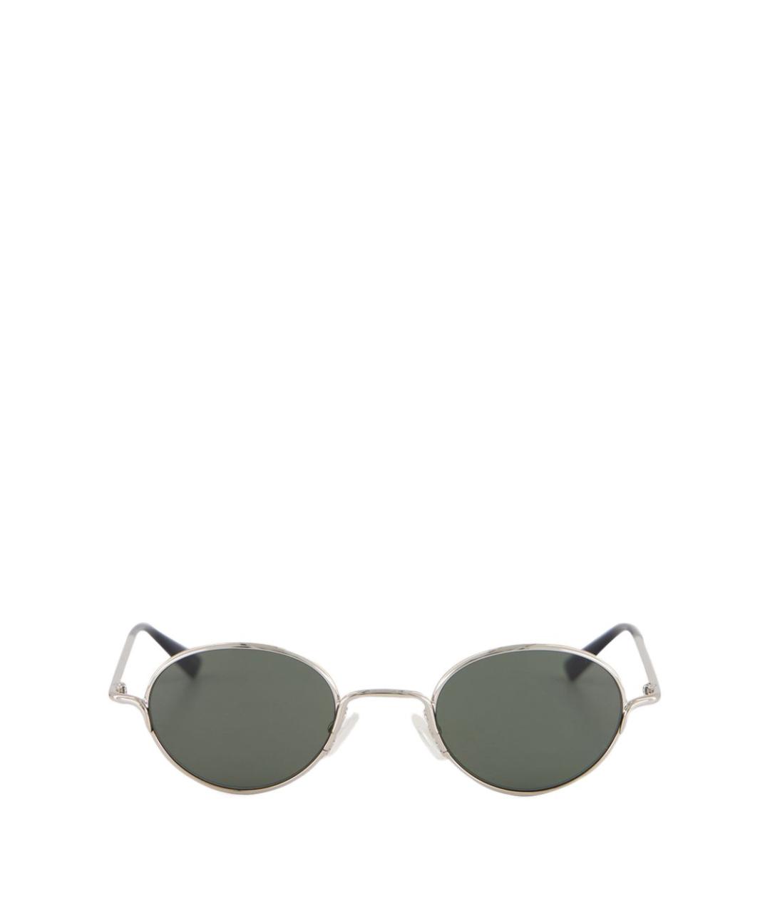 ALEXANDER MCQUEEN Серебряные солнцезащитные очки, фото 1