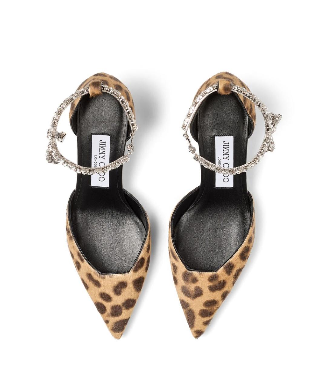 JIMMY CHOO Мульти кожаные босоножки, фото 3