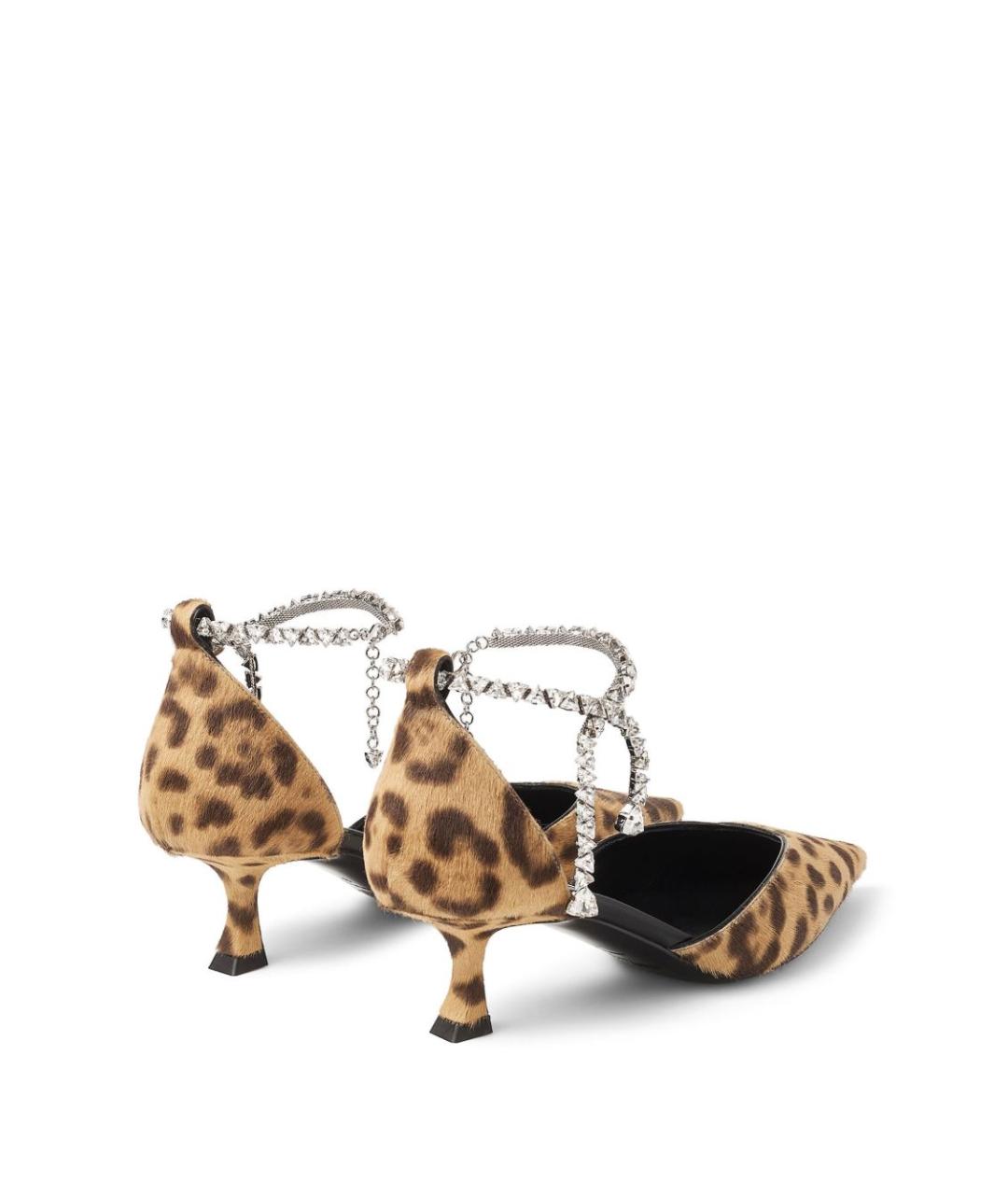 JIMMY CHOO Мульти кожаные босоножки, фото 2