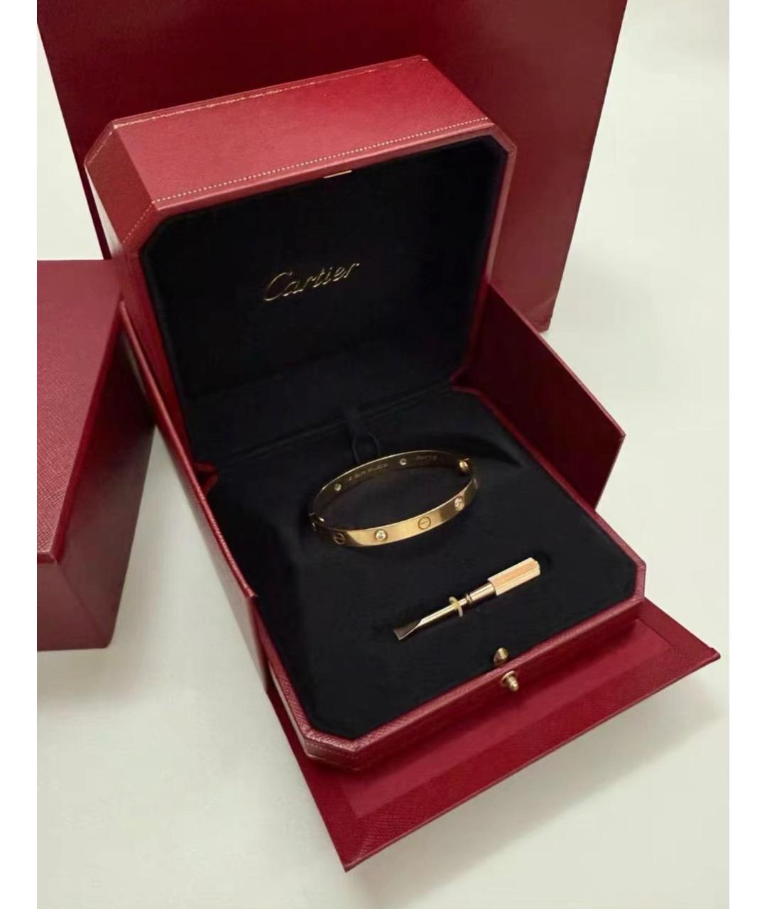 CARTIER Золотой браслет из розового золота, фото 4