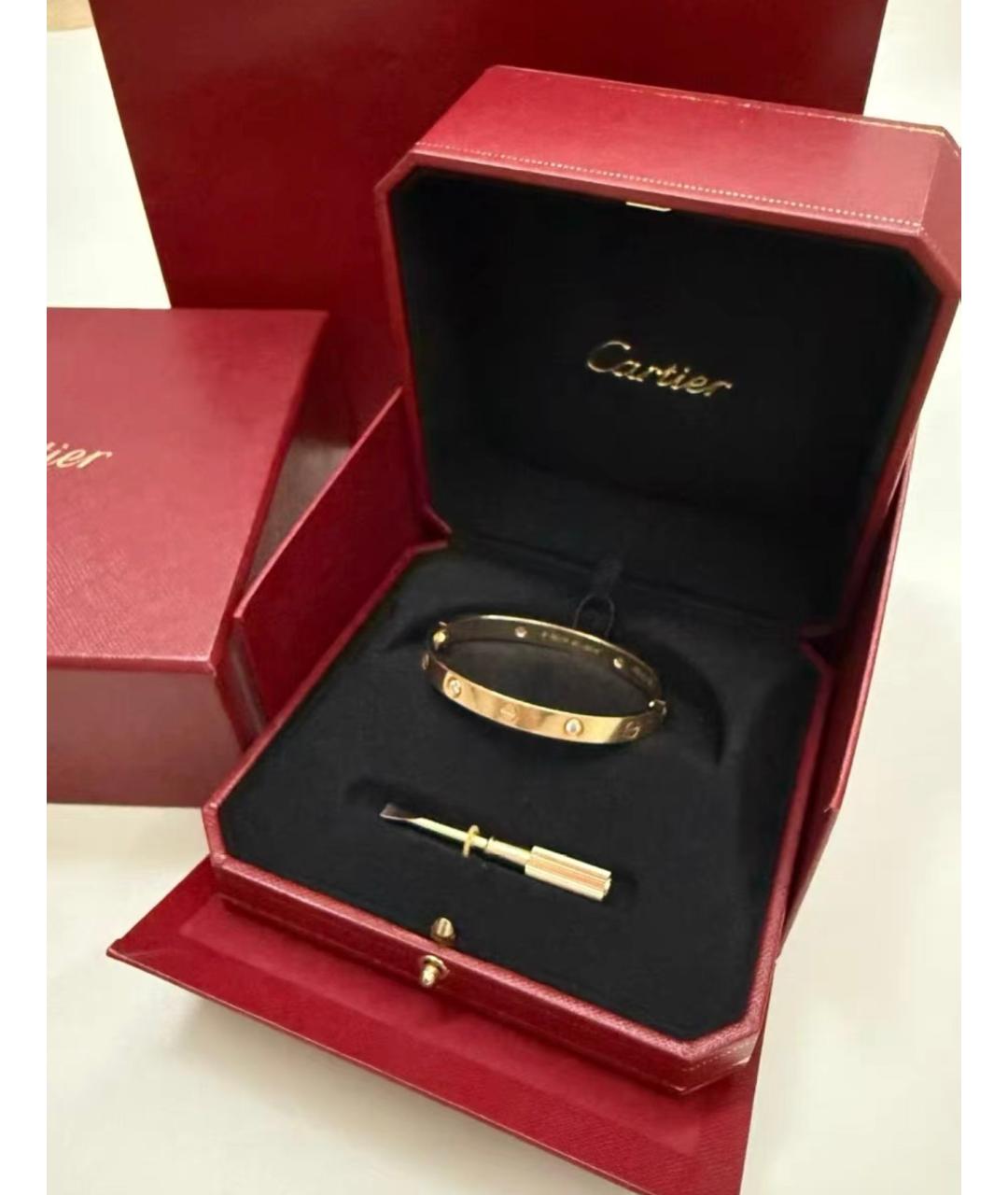 CARTIER Золотой браслет из розового золота, фото 3