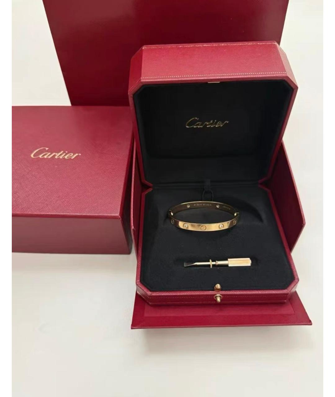CARTIER Золотой браслет из розового золота, фото 2