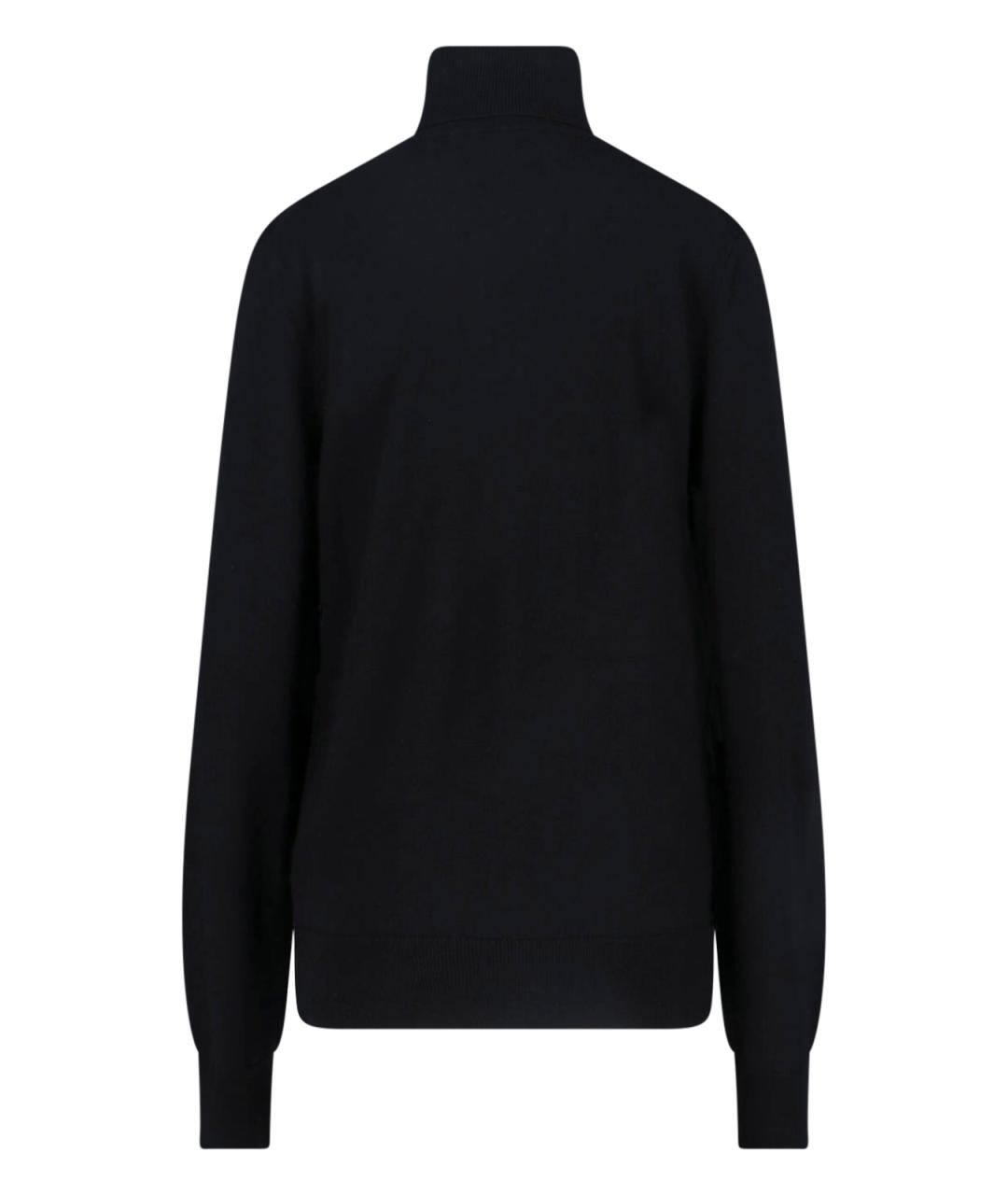 THE FRANKIE SHOP Черный шерстяной джемпер / свитер, фото 2